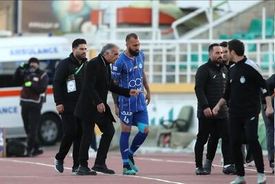  وضعیت روزبه چشمی برای بازی الحسین مشخص شد