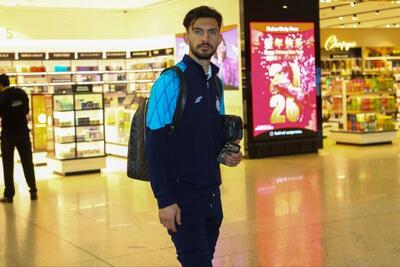  برای بازی با الحسین/ استقلال وارد امارات شد