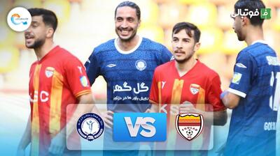  خلاصه بازی فولاد خوزستان 3-1 گل گهر سیرجان
