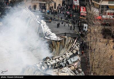  علت آتش سوزی بازار جنت مشخص شد+جزئیات