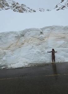  شاهکار زمستان در بام کردستان
