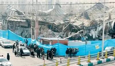  اتصالی در سیم‌کشی برق؛ علت حریق بازارچه جنت‌