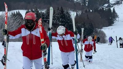  اسکی موگول | حضور فربد ساوه شمشکی در کمپ و مسابقات ژاپن