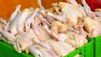  قیمت مرغ در بازار امروز