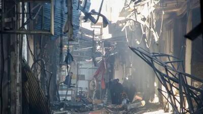  بیش از ۵۰۰ واحد تجاری و مغازه در بازار رشت سوختند - ایران ویو 24