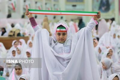  مراسم جشن تکلیف ۵هزار نفری دختران - تبریز