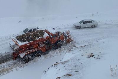  شوک برفی به محورهای ۲۶ استان؛ این ۷ جاده مسدود شدند