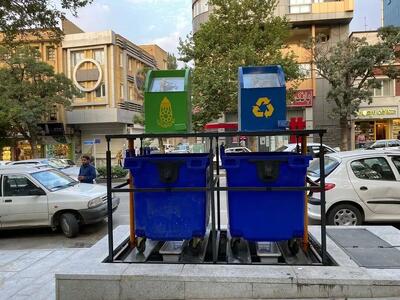  حذف فیزیکی مخازن زباله در تهران آغاز شد