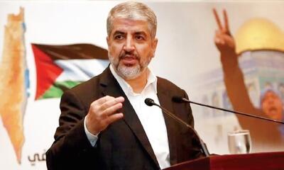  مشعل: خلع سلاح مقاومت یعنی حذف ملت فلسطین 