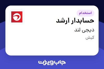  استخدام حسابدار ارشد در دیجی لند