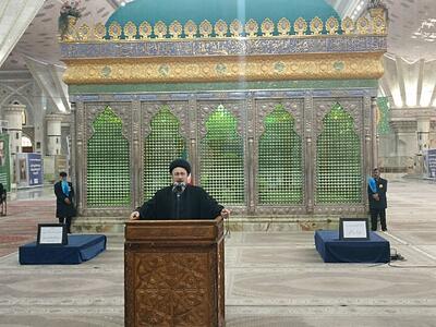  سید حسن خمینی: یکی از شاهکارهای امام این است‌ که لفاظی نمی‌کند/ هرکس به قدر فهمش کلام ایشان را فهمید/ اگر جایی اشتباه‌ رفتیم، اصلاحش کنیم