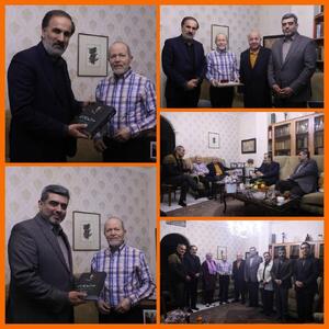  تقدیر از کامبیز روشن‌روان با حضور معاون هنری