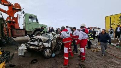  تصادف زنجیره‌ای مرگبار در این محور/ آمار فوتی‌ها