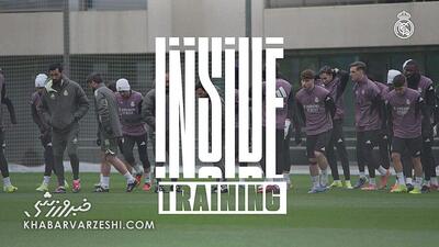  ویدیو| شوت‌های مهارنشدنی امباپه در تمرین رئال مادرید