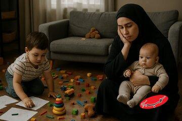  چرا مادران از آوردن فرزند دوم ترس دارند؟ - کلبه سرگرمی