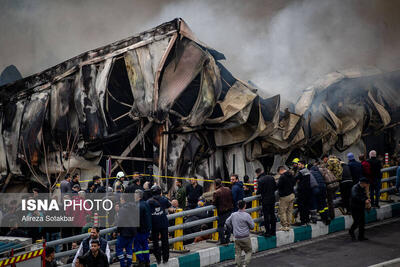  علت و کانون حریق بازارچه جنت‌آباد اعلام شد