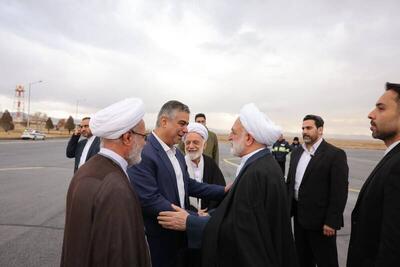  رئیس قوه قضائیه وارد استان مرکزی شد
