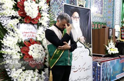  مراسم سومین روز از ارتحال آیت الله محمودی در ورامین
