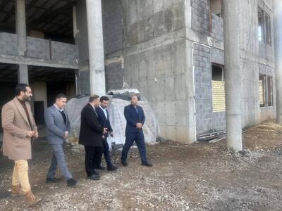  بازدید معاون مالی، پشتیبانی و امور عمرانی قوه قضاییه از ساختمان‌های در حال احداث دستگاه قضایی در استان مرکزی