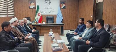  بازدید رئیس سازمان زندان‌ها از دادگستری و ادارات تابعه قضایی شهرستان آشتیان