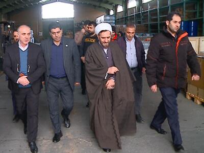  معاون قضایی قوه قضاییه از انبار گمرک و سازمان اموال تملیکی استان مرکزی بازدید کرد