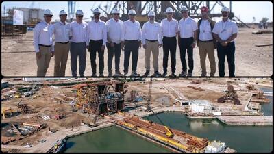  نخستین گام عملی برای توسعه میدان مشترک گازی فرزاد ب با عربستان