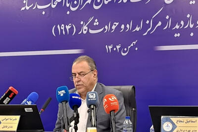  11 درصد گاز کشور در پایتخت مصرف می‌شود