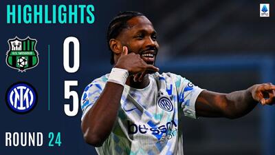  ویدیو| خلاصه بازی ساسولو ۰ - اینتر ۵ - پارس فوتبال