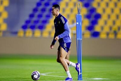  رونالدو در تمرین النصر/ ممانعت CR۷ از حضور در زمین بازی - پارس فوتبال