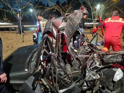  تصادف وحشتناک؛ برخورد کامیون و پراید در بزرگراه رستگاری مقدم | چند نفر فوت شدند؟