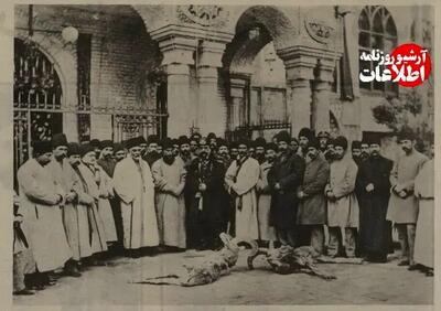  عکس عجیب ناصرالدین شاه قبل از ترور - سلام نو