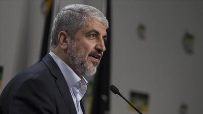  خالد مشعل: خلع سلاح حماس تا وقتی اشغال غزه توسط اسرائیل ادامه دارد، مردود است
