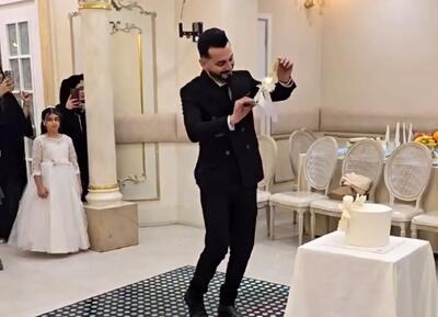  آواز شادیسم؛ عروس خواهر نداره به جاش داداشش رقص چاقو رفت این پا اون پا کردنش قشنگه