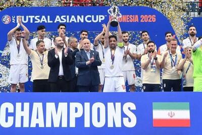  قهرمانی ایران در فوتسال آسیا در یک فینال نفسگیر | سیاست روز