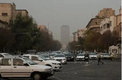  بارندگی هم نتوانست آلودگی هوای تهران را کاهش دهد
