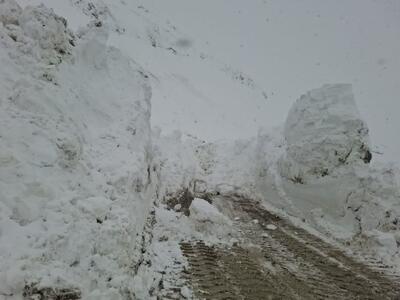  بهمن گردنه چری را مسدود کرد