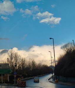  آسمان زیبای تهران