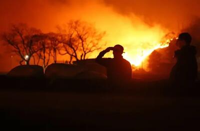  وقوع آتش‌سوزی مهیب و گسترده در کره جنوبی