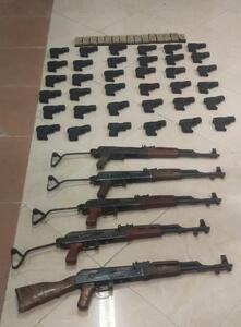  کشف محموله سلاح جنگی قاچاق در مرز کردستان