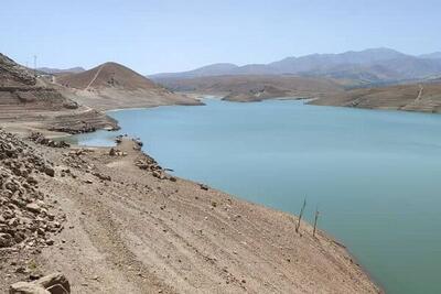  ذخیره سد اکباتان همدان ۹ میلیون مترمکعب شد