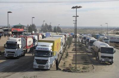  سرگردانی کامیون‌داران ایرانی در مرز ازبکستان