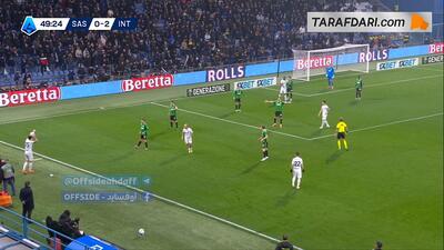  گل لائوتارو مارتینز به ساسولو (ساسولو 0-3 اینتر)