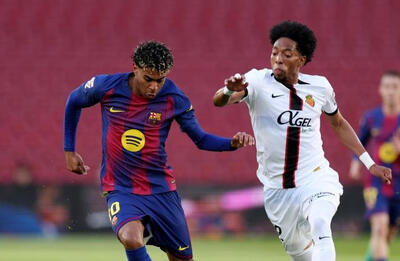  مدافع مایورکا: لامین یامال را در دوئل شکست دادم