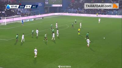  گل دیدنی لوئیز هنریکه به ساسولو (ساسولو 0-5 اینتر)