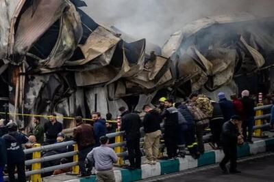  علت و کانون حریق بازارچه جنت‌آباد اعلام شد