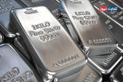  قیمت نقره 390 درصد رشد کرد! / نقره با سبقت از طلا، بازارها را جا گذاشت