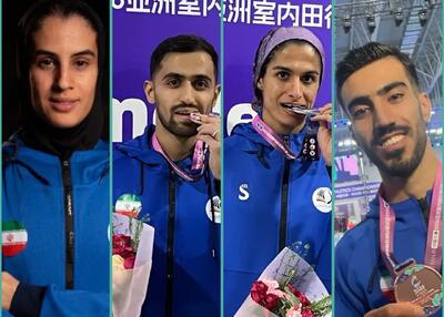  پرونده دوومیدانی در تیانجین با 4 مدال بسته شد