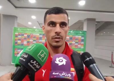  نعمتی: یکدفعه وارد لیست شدم و بازی کردم