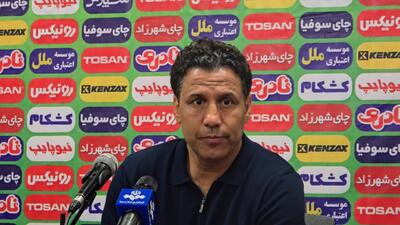  تارتار: از داور بازی راضی نیستم