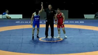  حسینوند به مدال طلا رسید!